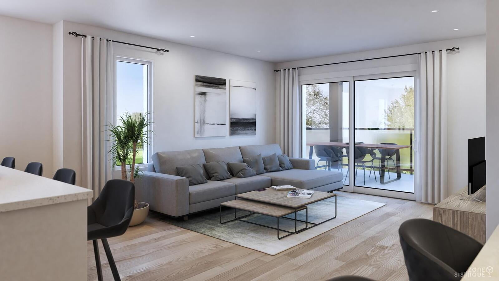 Boisés Dion par Bâti5 Appartements neufs à louer à Boisbriand